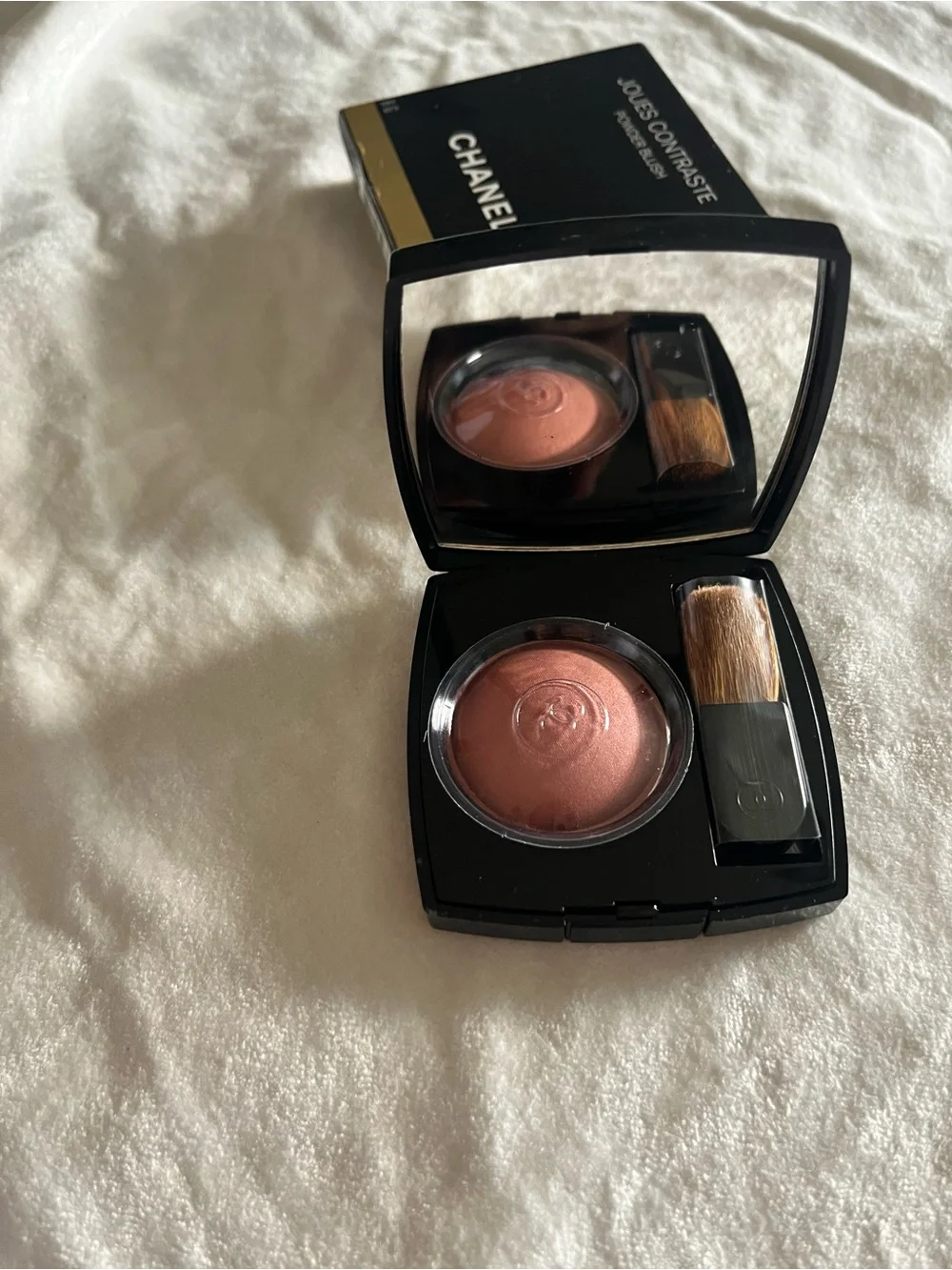 CHANEL Baked Cheek Blush in Peachy Pink